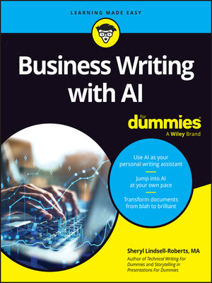cover image of Business Writing with AI For Dummies